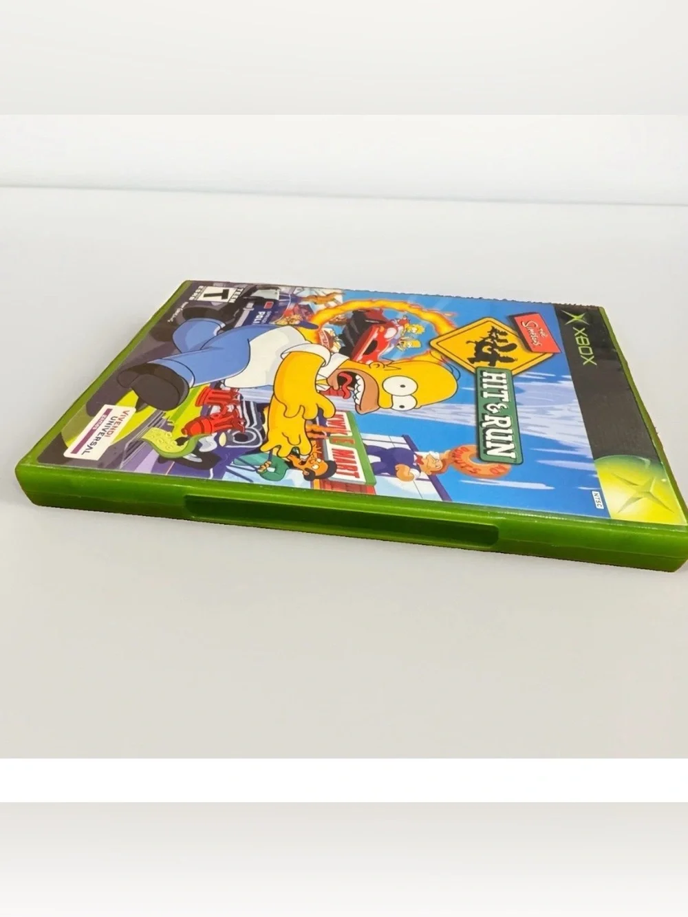 The Simpsons Hit & Run Original Xbox 2003 Black Label Complete w/ Manual